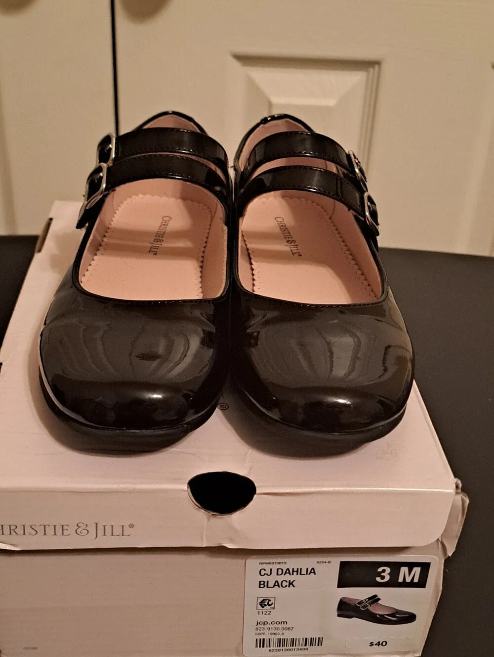 Girls' Black Patent Mary Jane Shoes - CJ Dahlia Good preloved condition.
